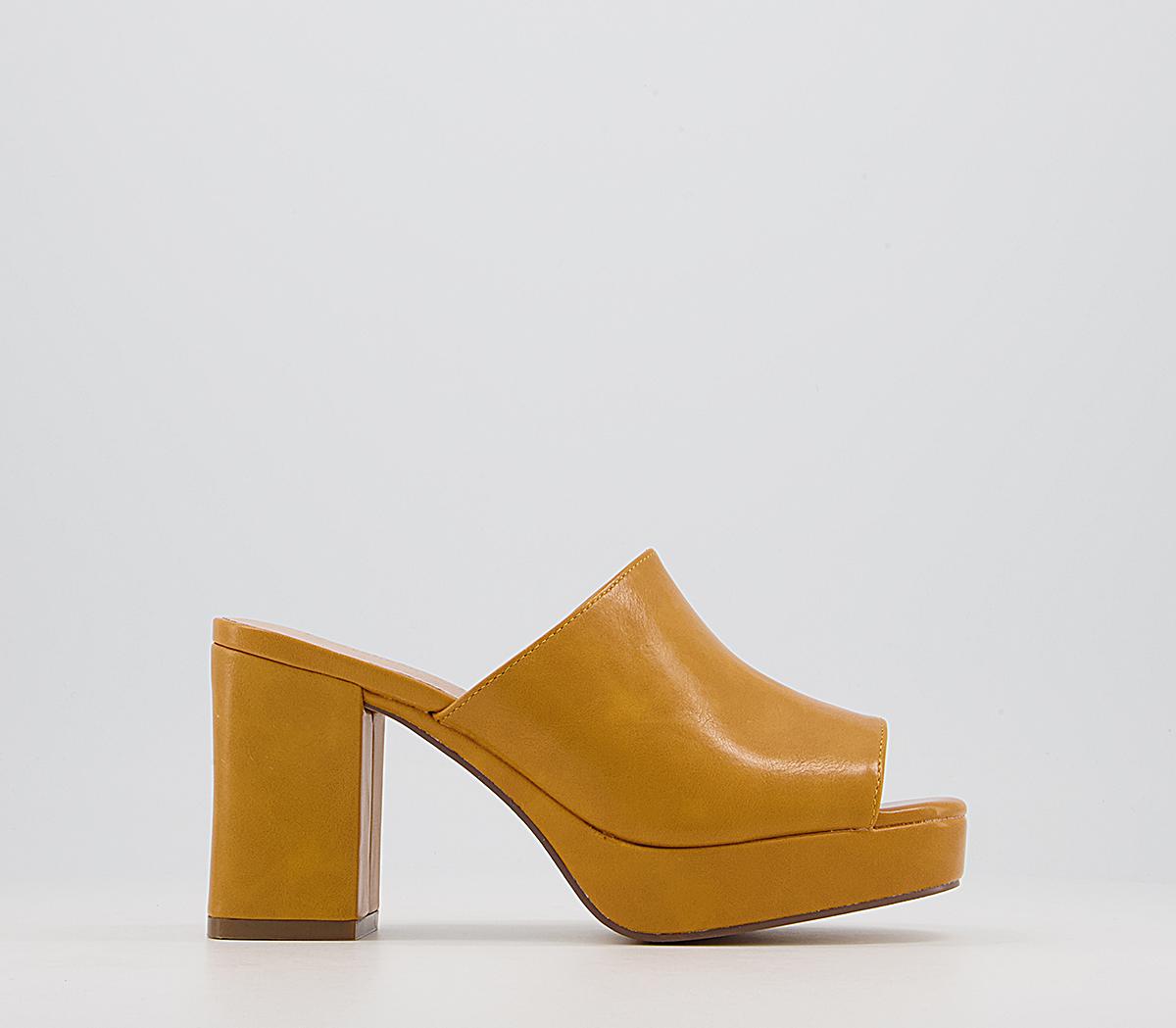 Hagen Mule Platform Heels Hagen Mule Platform Heels