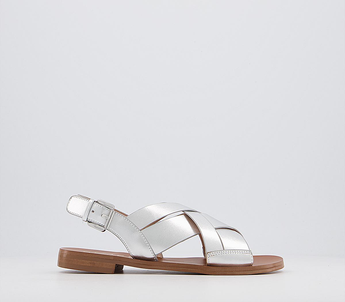 Separate Cross Sling Back Sandals Separate Cross Sling Back Sandals