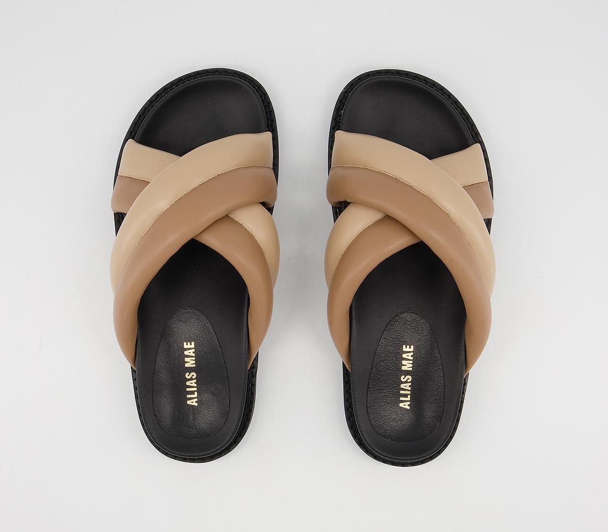 alias mae alias mae soleis slides in natural leather stores