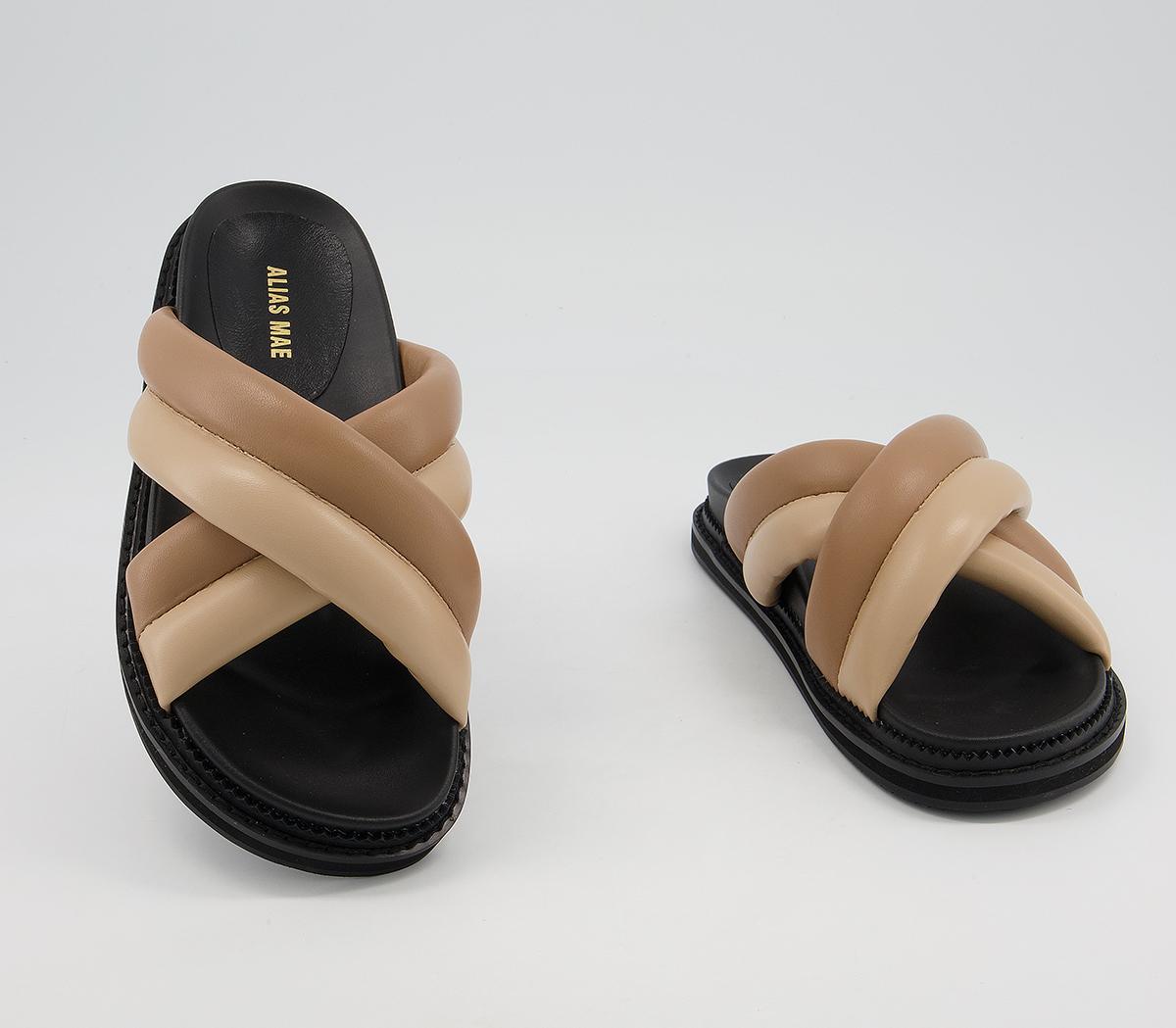 alias mae alias mae soleis slides in natural leather stores