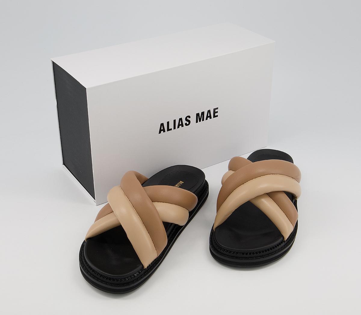 alias mae alias mae soleis slides in natural leather stores