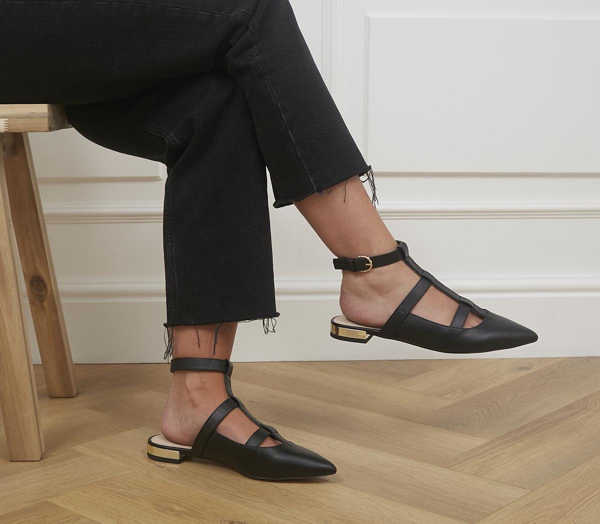 Faithless Pointed Ankle Strap Flats Faithless Pointed Ankle Strap Flats
