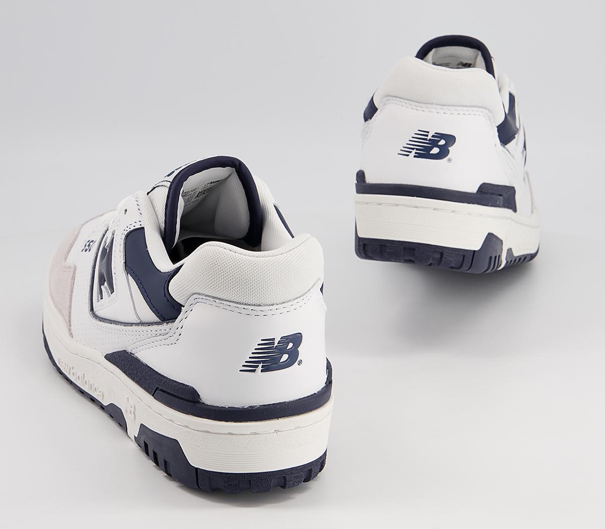 New Balance BB550 Trainers White Blue Unisex Sports