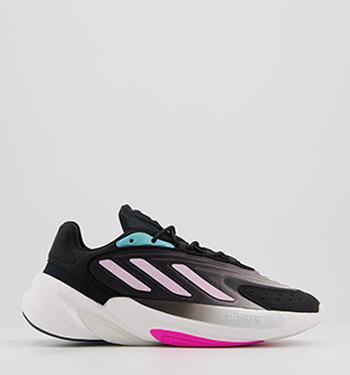 adidas trainers black white