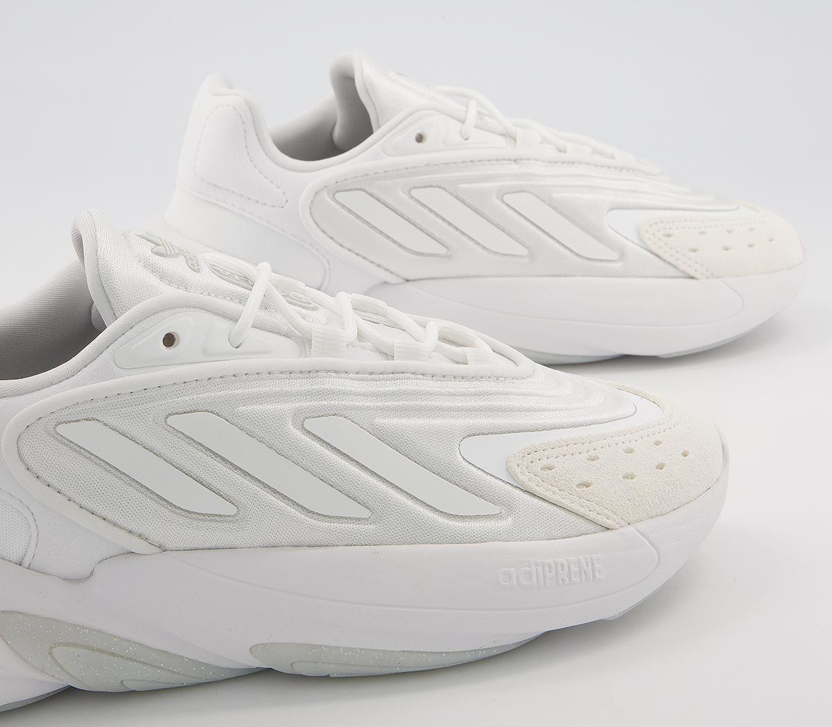 adidas Ozelia Trainers White White Crystal White F - Hers trainers
