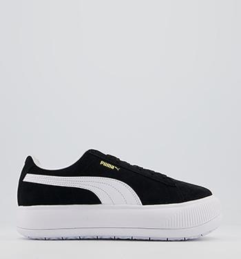 puma sneakers white and black