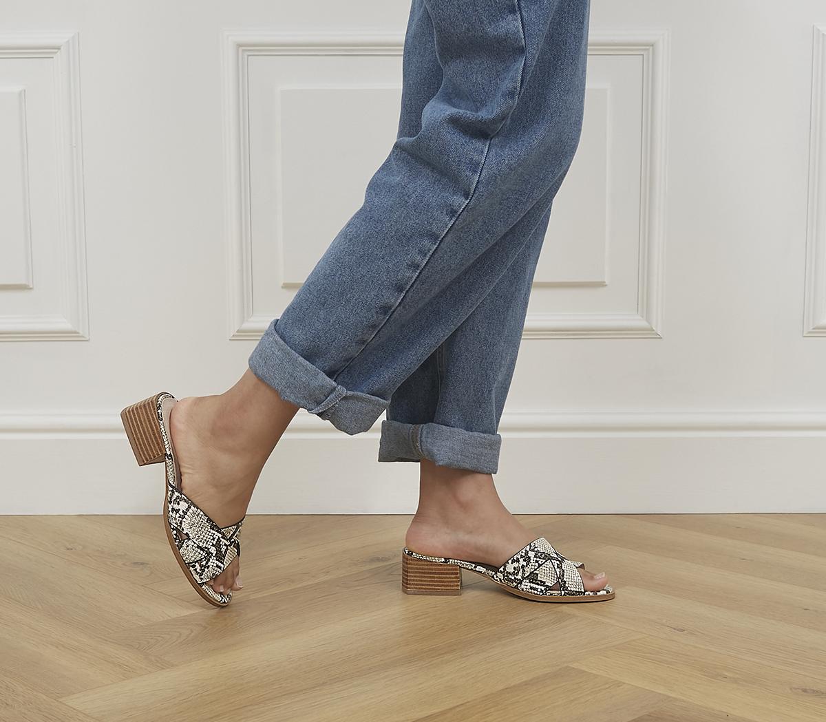 Mediterranean Strap Detail Mules Mediterranean Strap Detail Mules