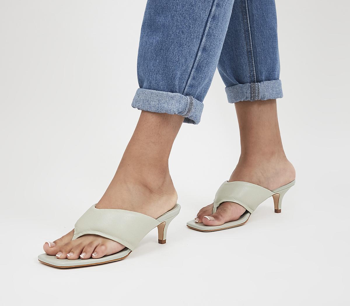 Much Wanted Padded Toe Thong Heels Much Wanted Padded Toe Thong Heels