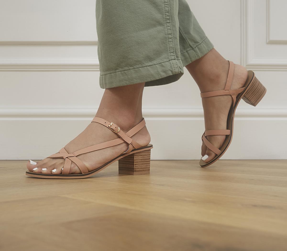 Modern Art Casual Block Sandals Modern Art Casual Block Sandals