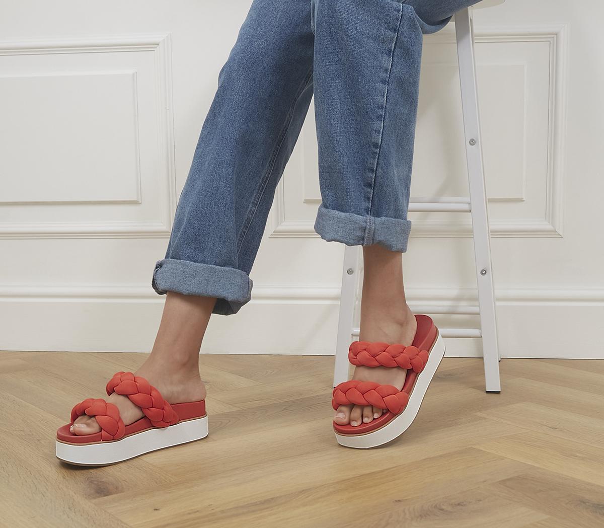 Mandini Plait Mule Platforms Mandini Plait Mule Platforms