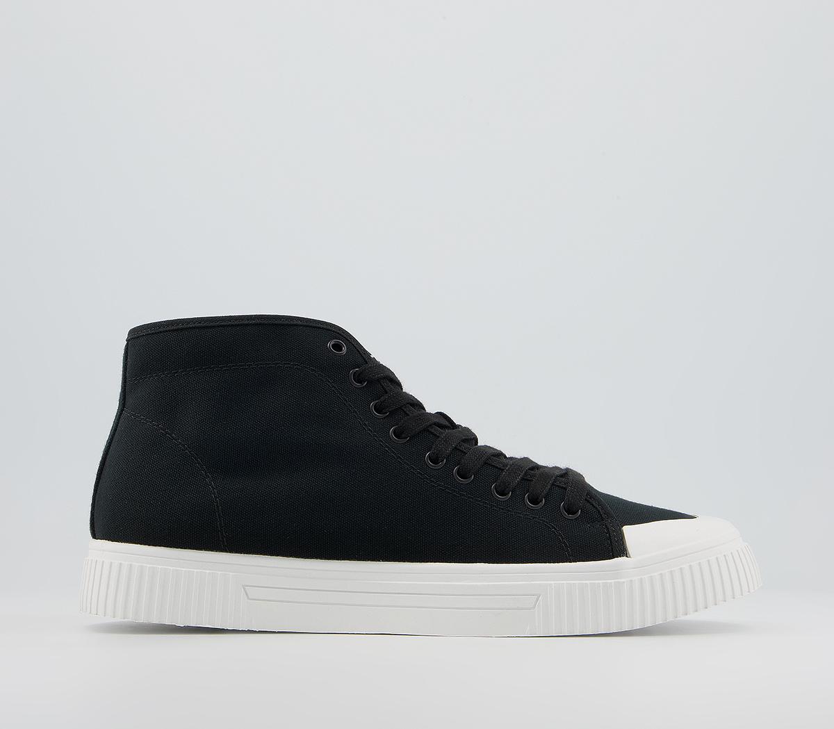 Carmel Canvas Mid Top Trainers Carmel Canvas Mid Top Trainers