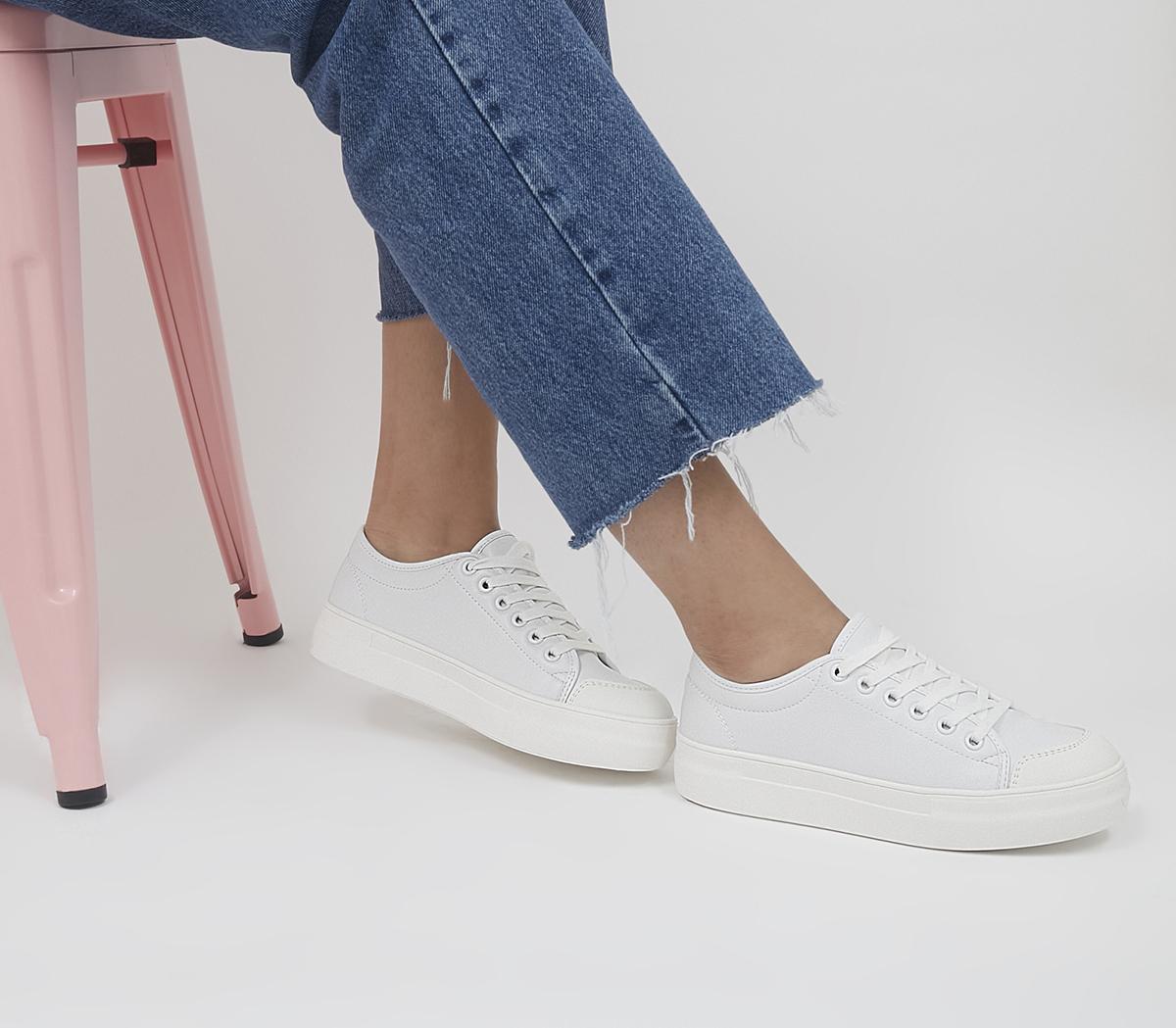 Fascinated Chunky Sole Lace Up Trainers Fascinated Chunky Sole Lace Up Trainers