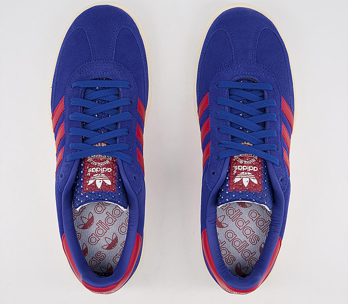 adidas Barcelona Trainers Royal Blue Gold Met - His trainers
