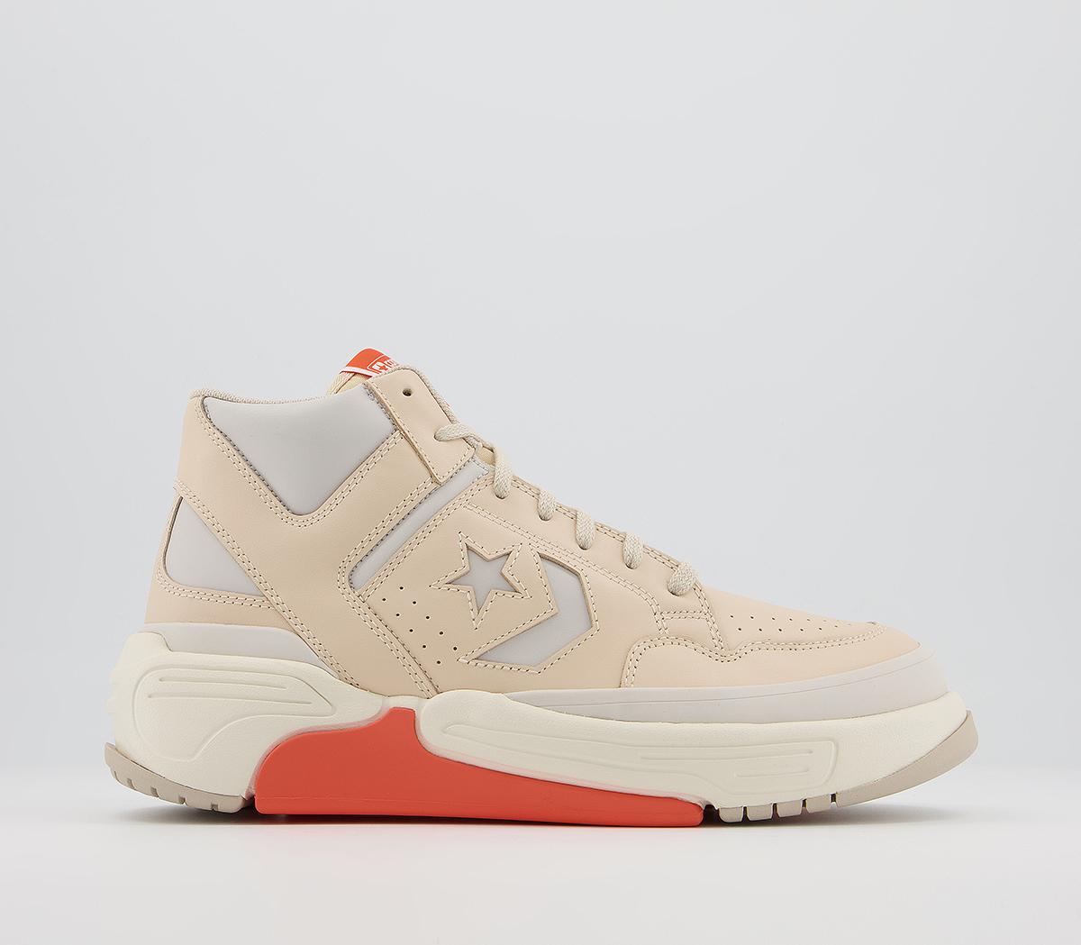 Converse Weapon Cx Trainers Egret Light Twine Wild Mango - His trainers