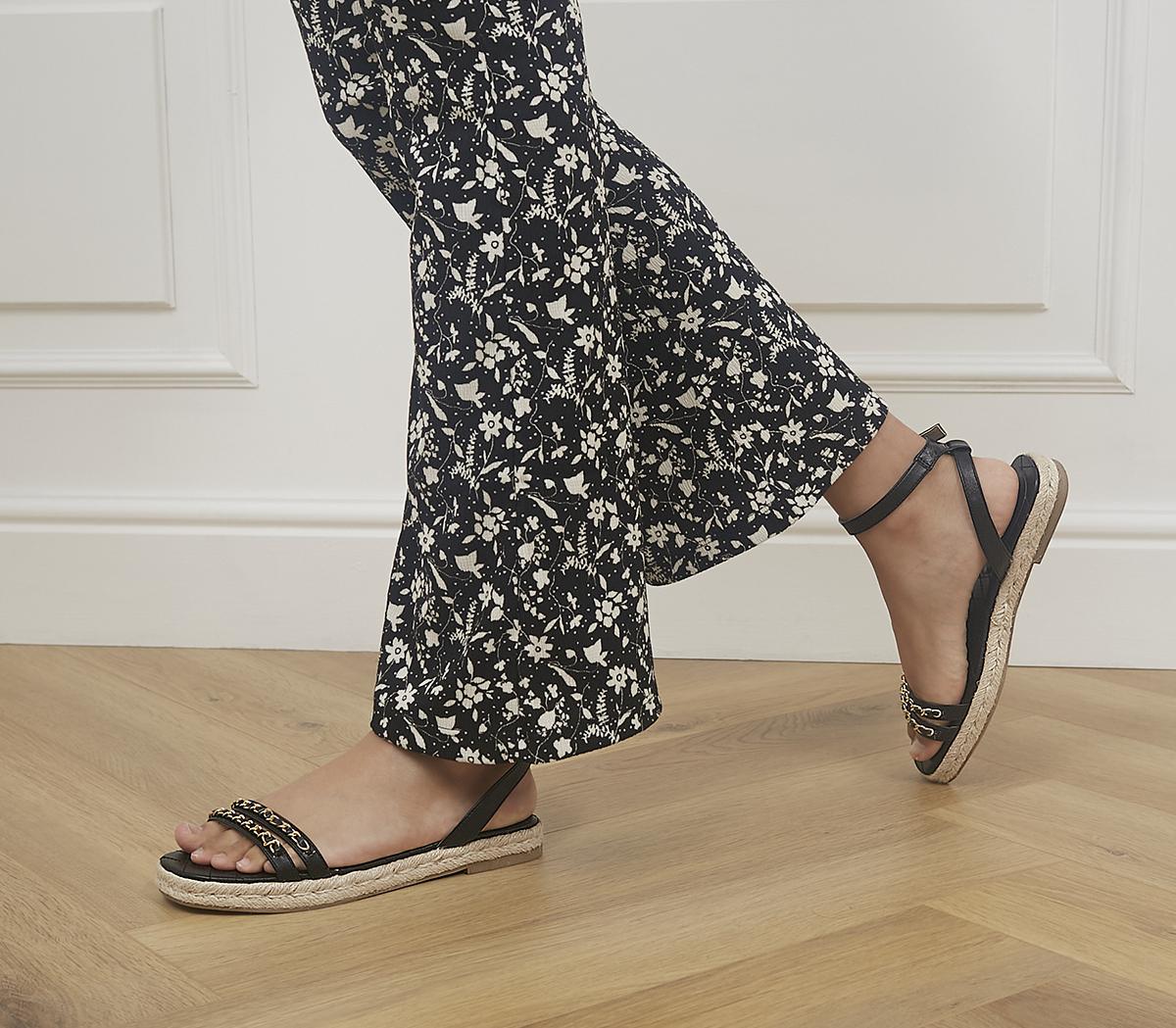 Selective Two Part Espadrille Sandals Selective Two Part Espadrille Sandals