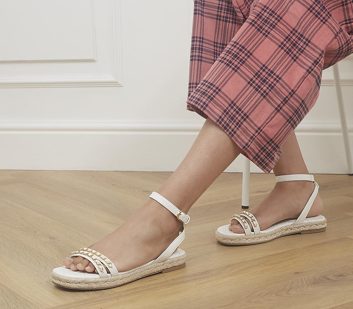 Selective Two Part Espadrille Sandals Selective Two Part Espadrille Sandals