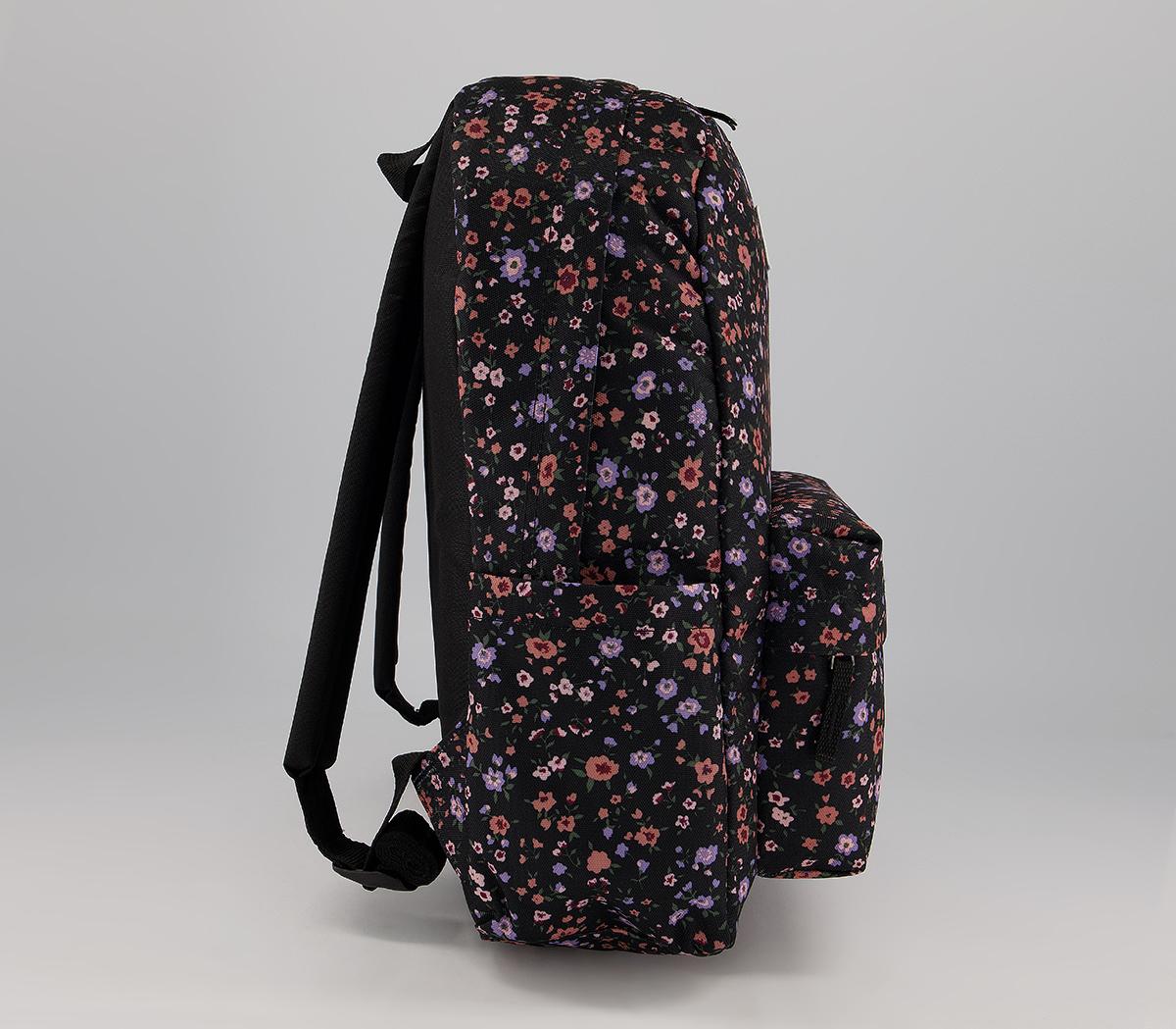 vans old skool bloom wavy check h20 backpack