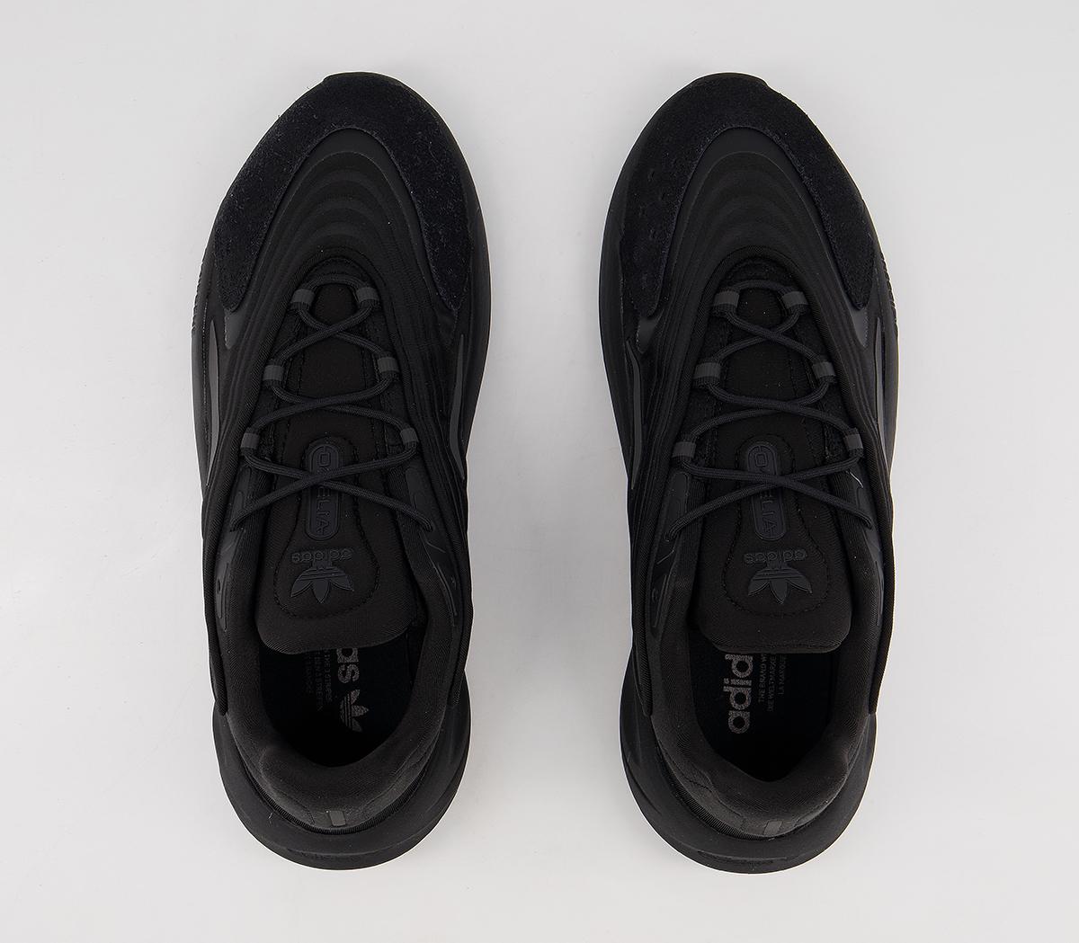 adidas Ozelia Junior Trainers Black - Junior