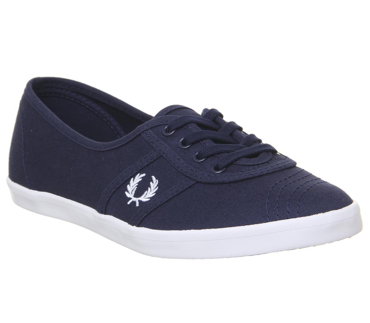 fred perry white aubrey trainers