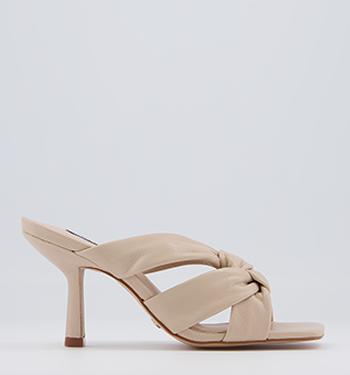 CC Sandals with bow tie Nude 7cm Lambskin 202869