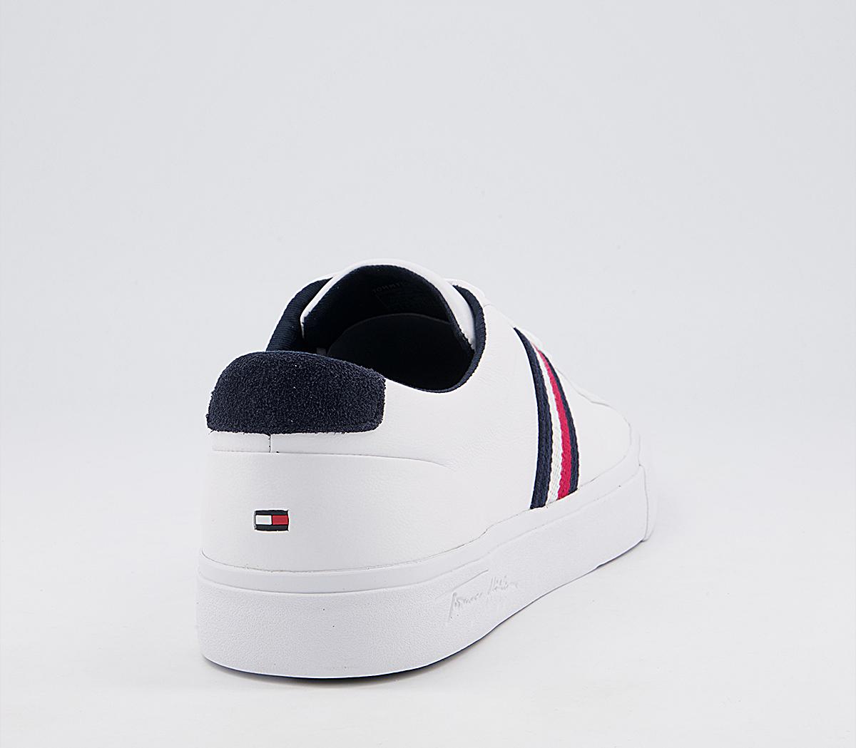 tommy hilfiger corporate leather sneaker fm0fm02672bds