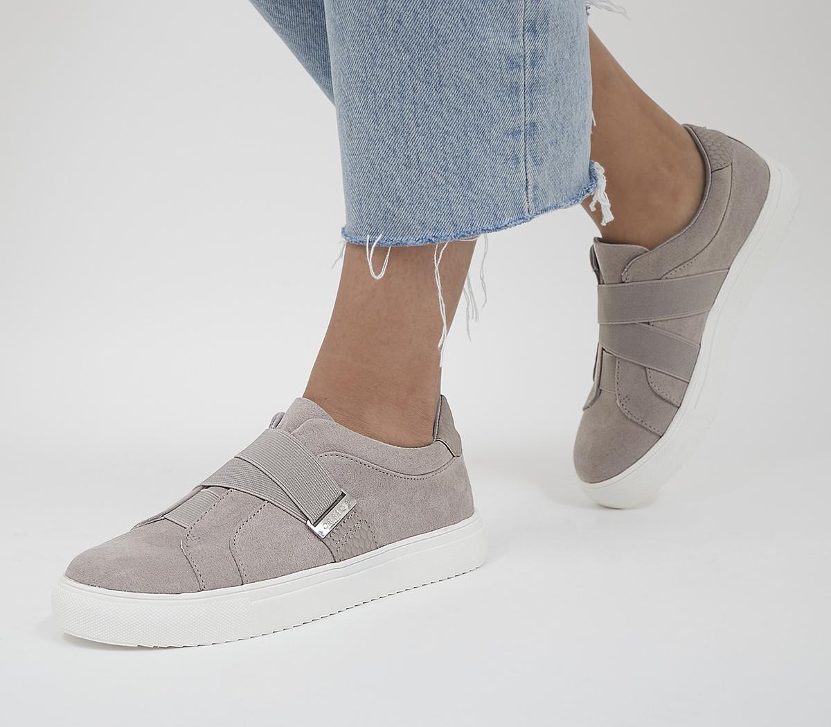 Faintly Double Strap Slip On Trainers Faintly Double Strap Slip On Trainers