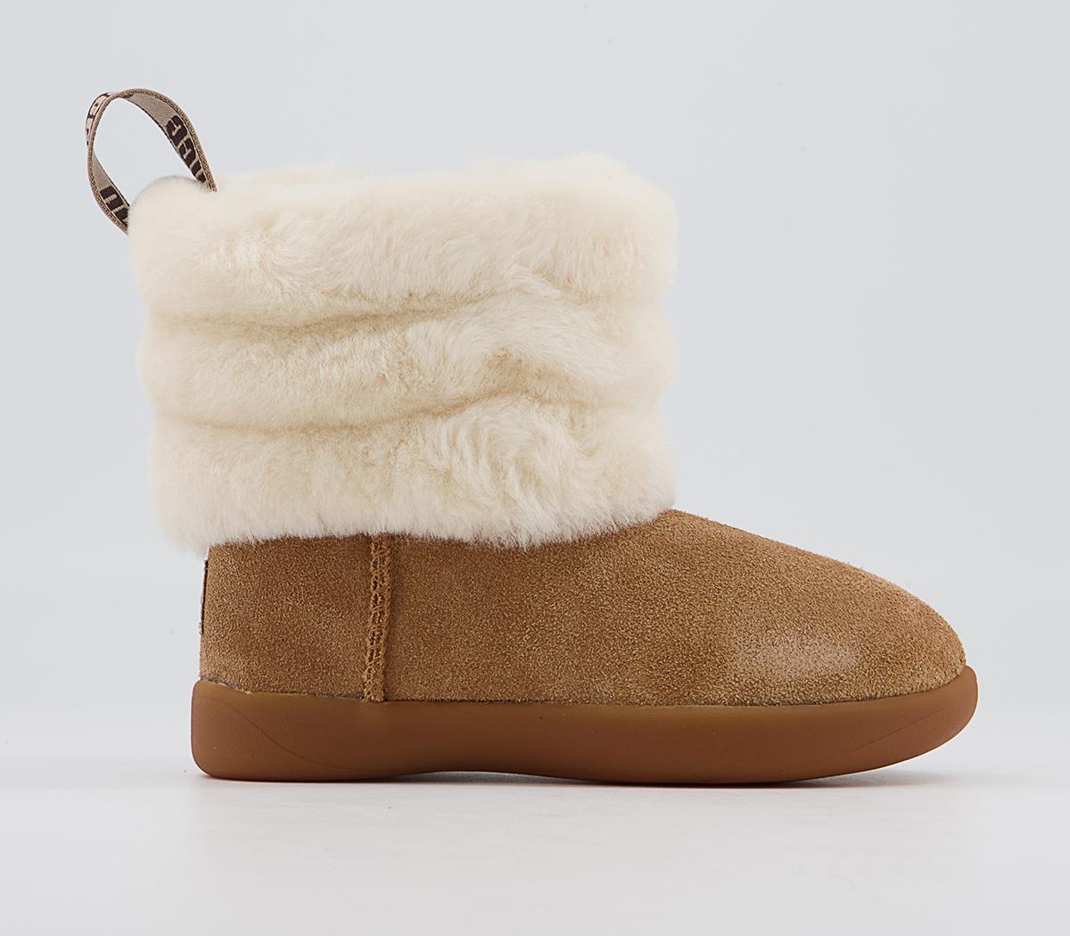 Mini Quilted Fluff Infant Boots Mini Quilted Fluff Infant Boots