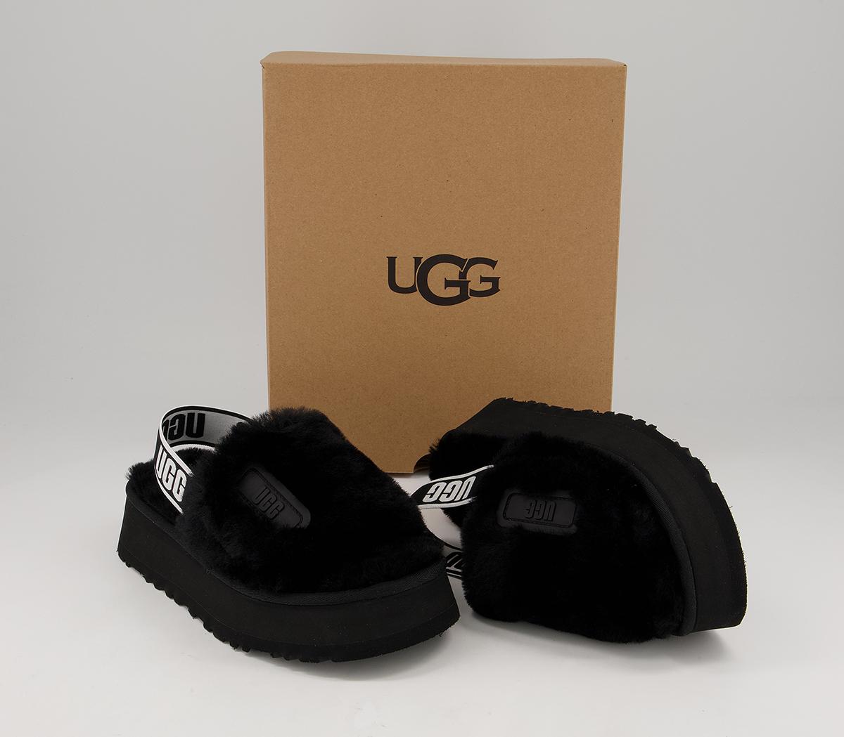 UGG Disco Slides Black - Women’s Sandals