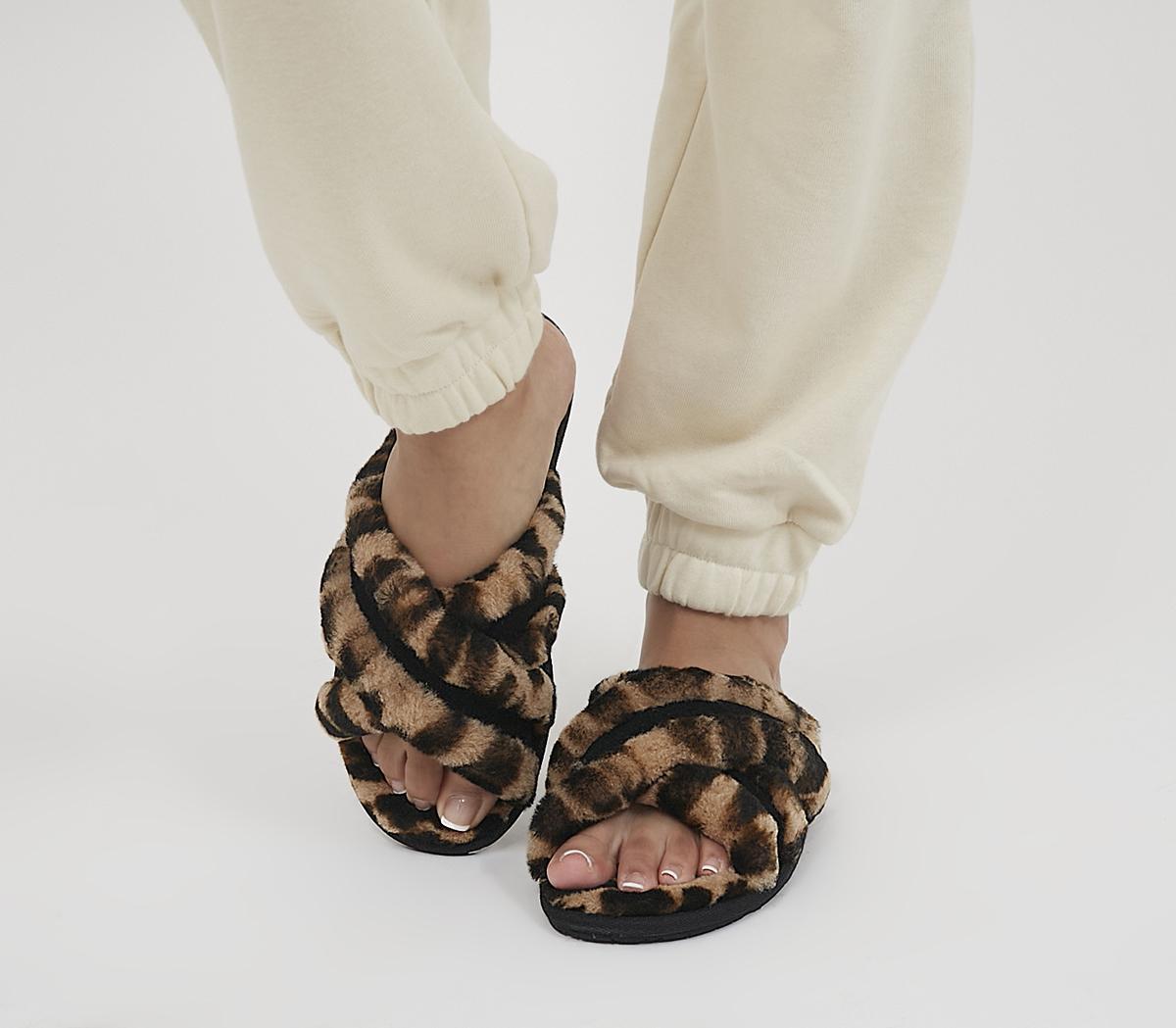 Scuffita Panther Print Slippers Scuffita Panther Print Slippers