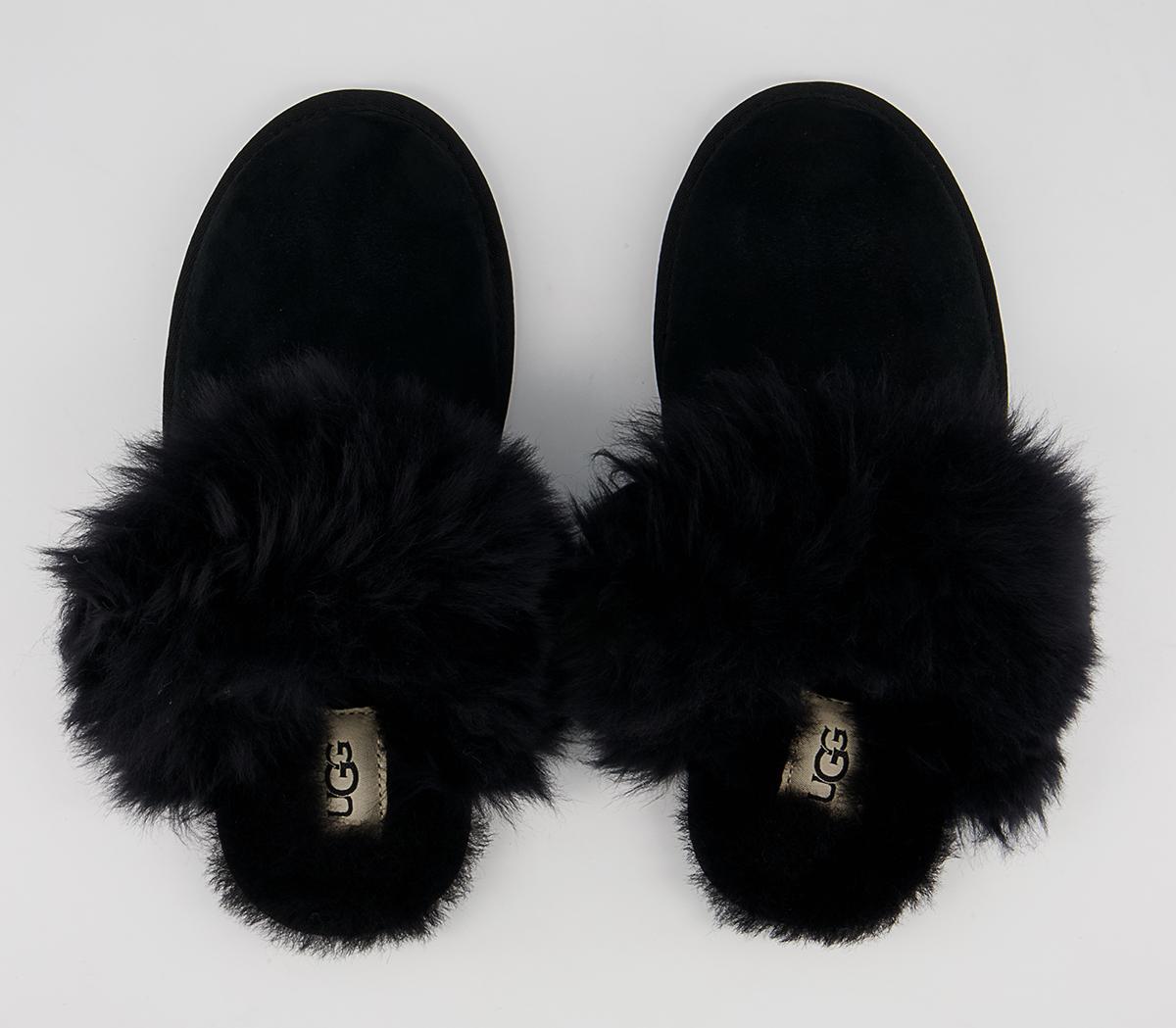 UGG Scuff Sis Slippers Black - Women’s Sustainable Materials
