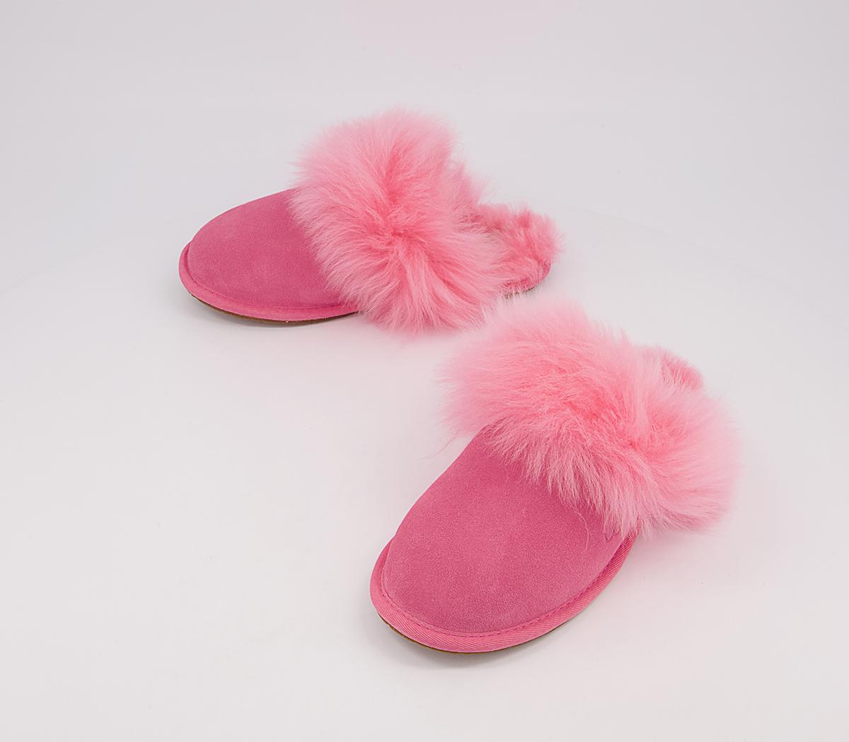 UGG Scuff Sis Slippers Pink Rose - Flat Shoes for Women