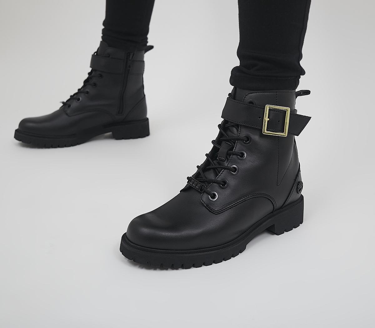 timberland boots with buckle