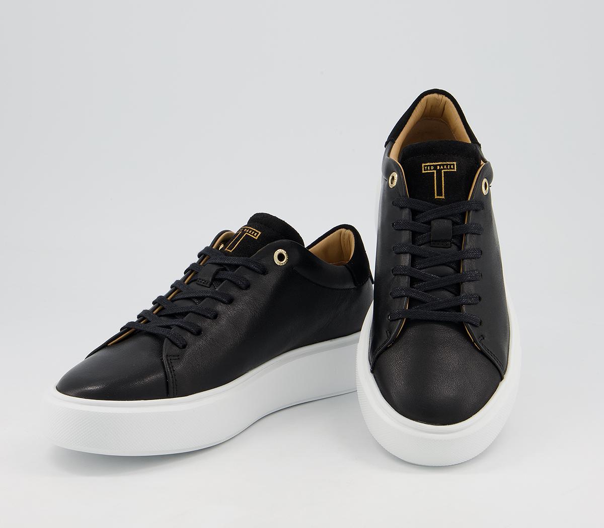 Ted Baker Yinka Trainers Black - Flat Shoes for Women