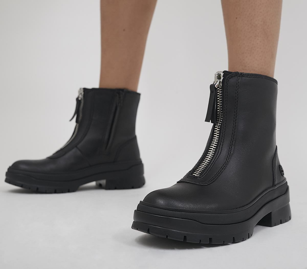 Malynn Front Zip Boots Malynn Front Zip Boots