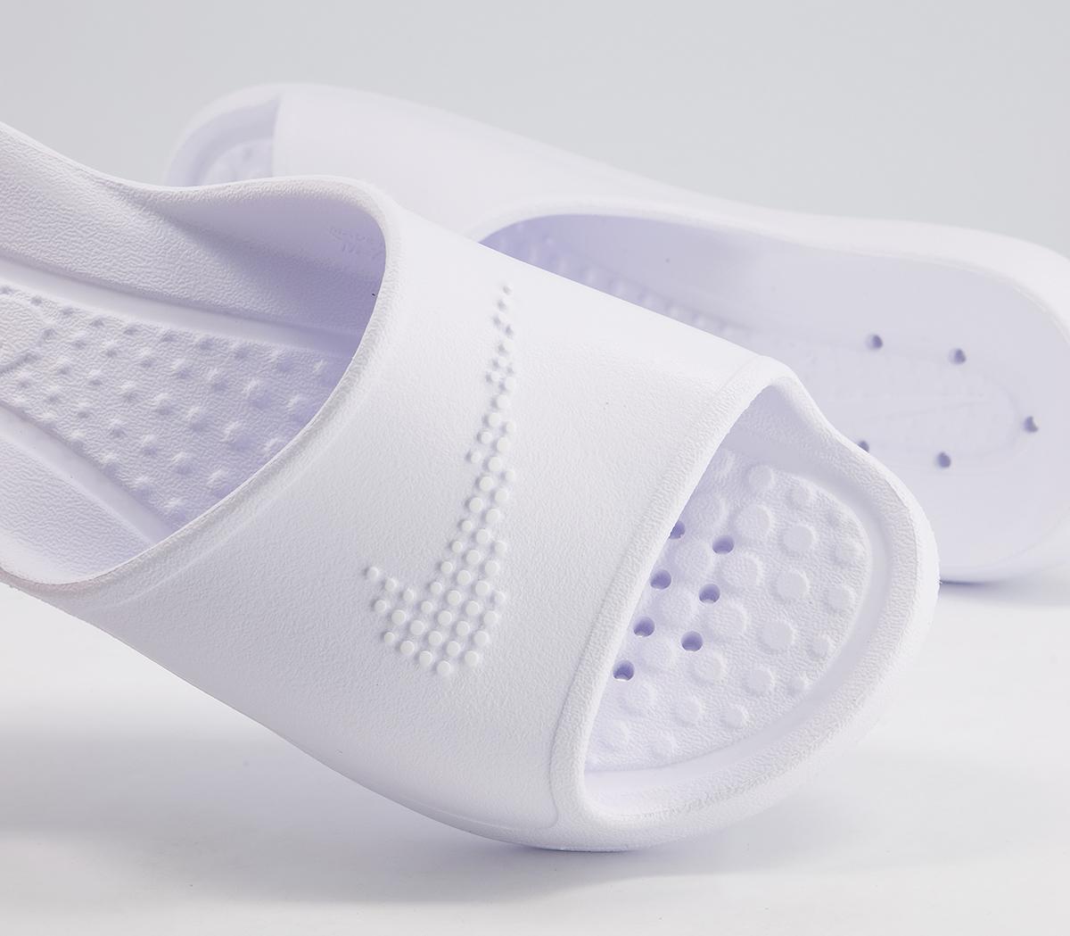 Nike Shower Slides White White White F - Women’s Sandals