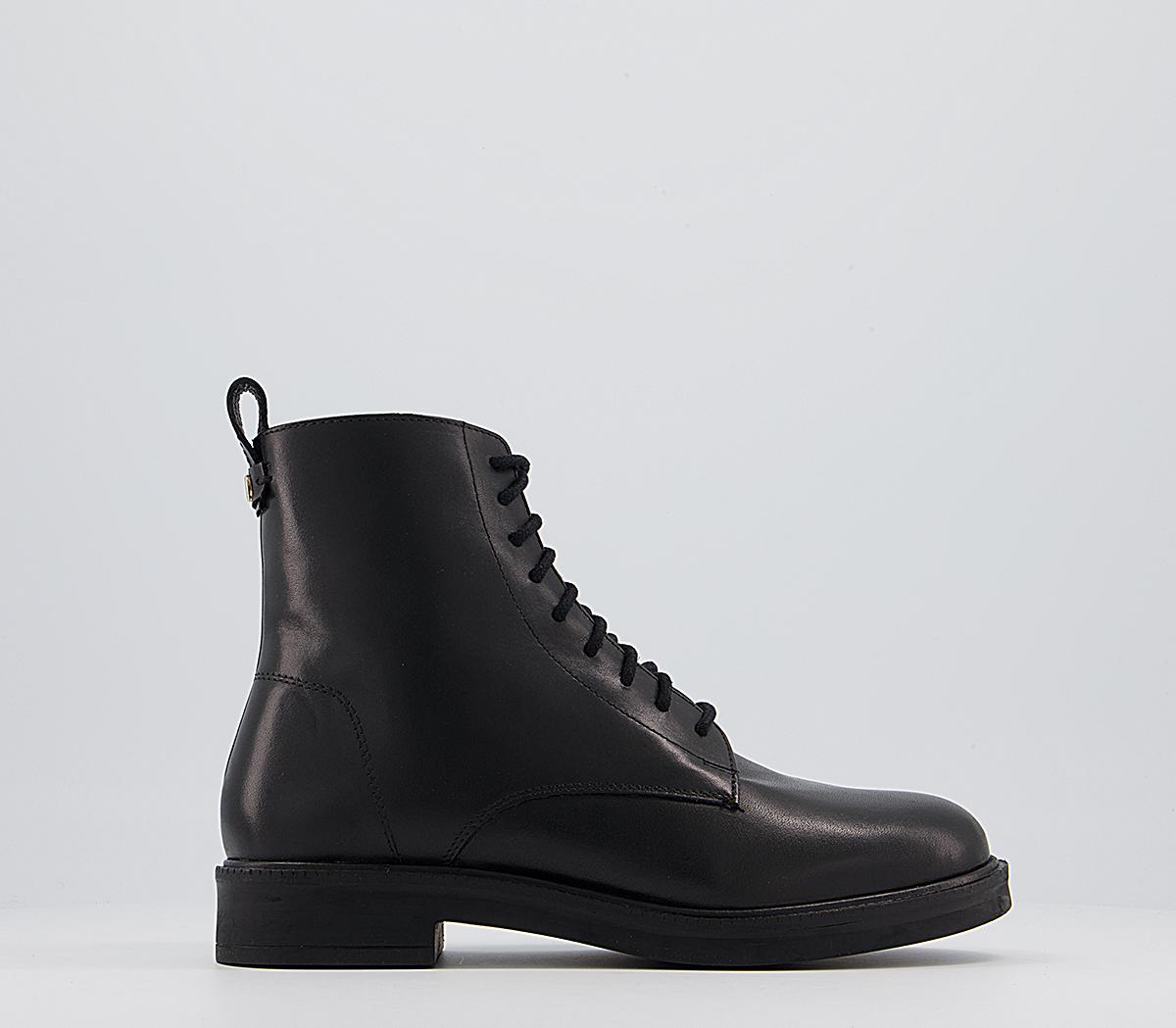 Advertise Chunky Smooth Sole Lace Up Boots Advertise Chunky Smooth Sole Lace Up Boots