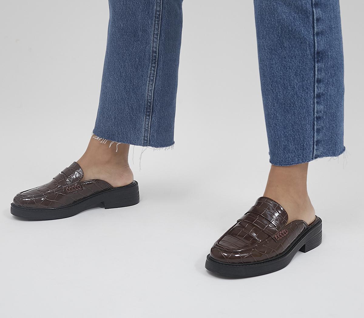 Formed Loafer Mules Formed Loafer Mules
