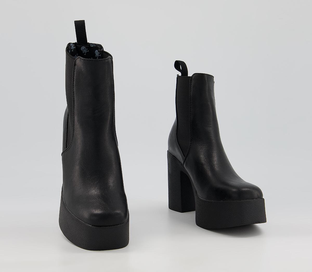 over it platform ankle boots lamoda