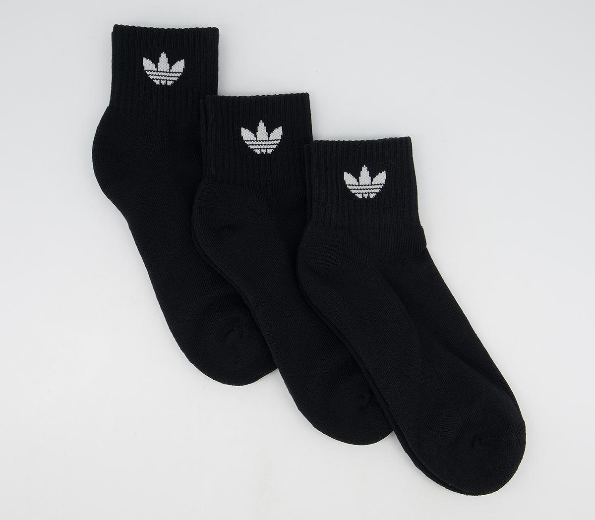 adidas Mid Ankle Socks Black - Socks