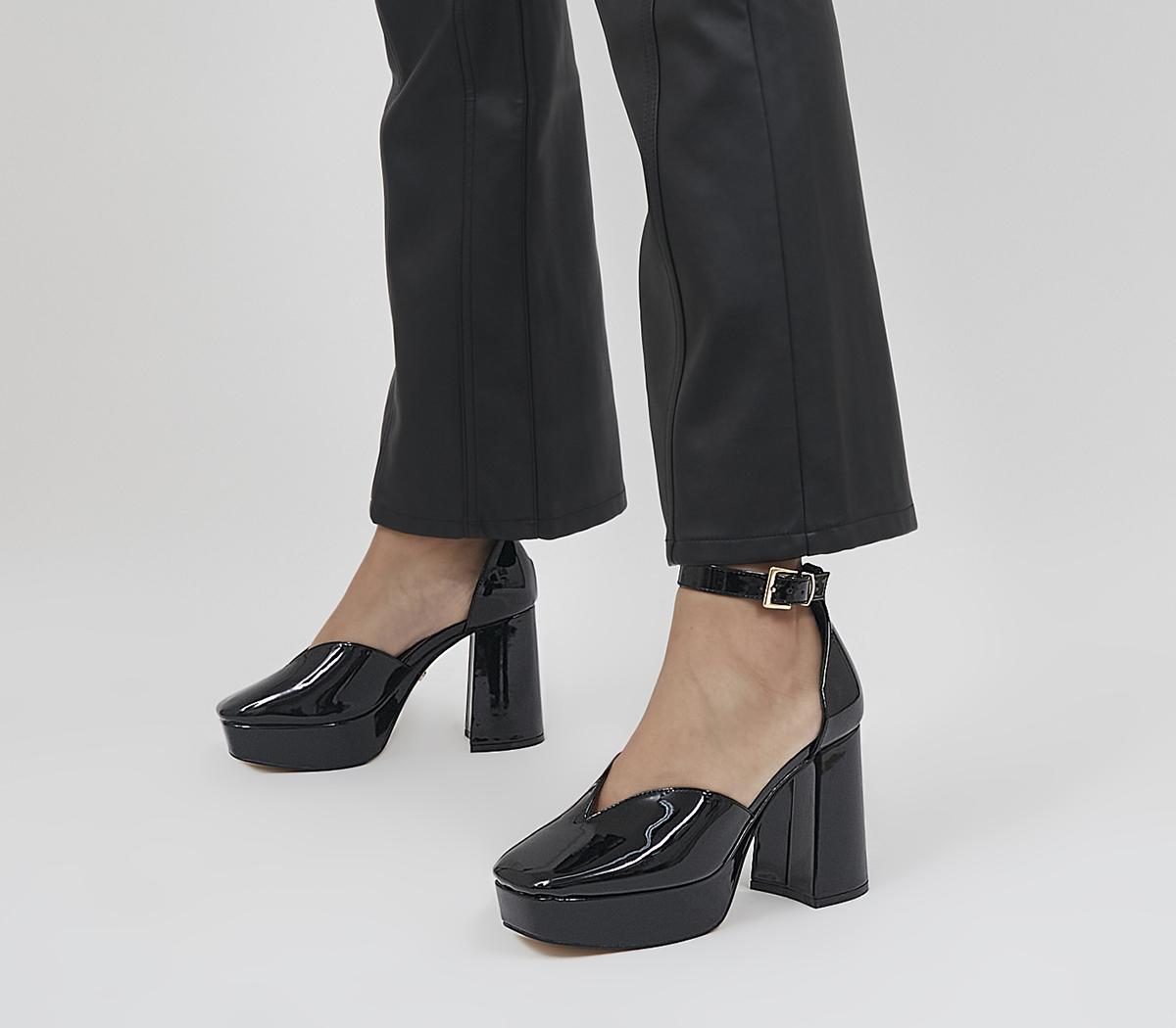 Hanover Two Part Platform Court Heels Hanover Two Part Platform Court Heels
