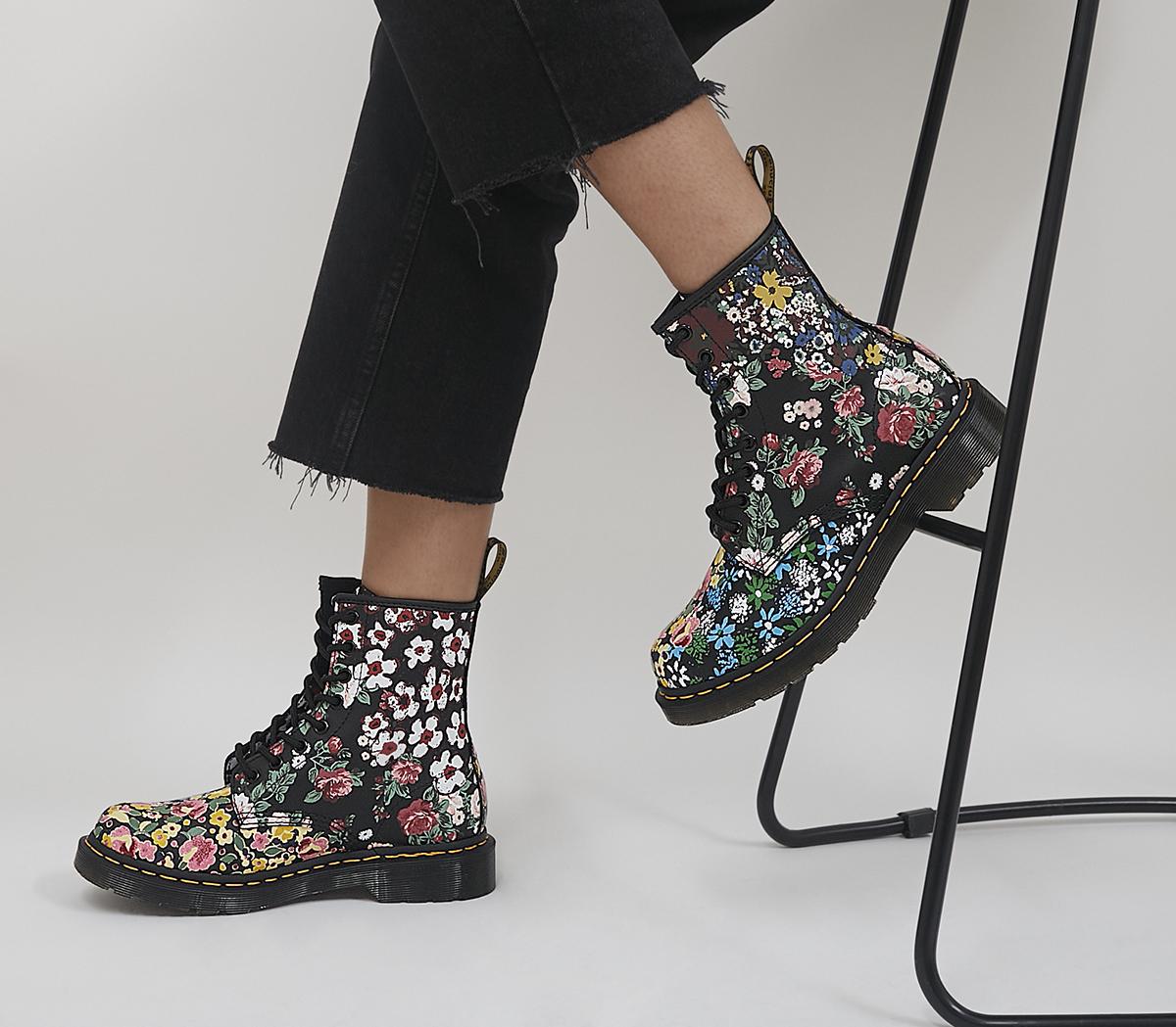 8 Eye Floral Boots 8 Eye Floral Boots