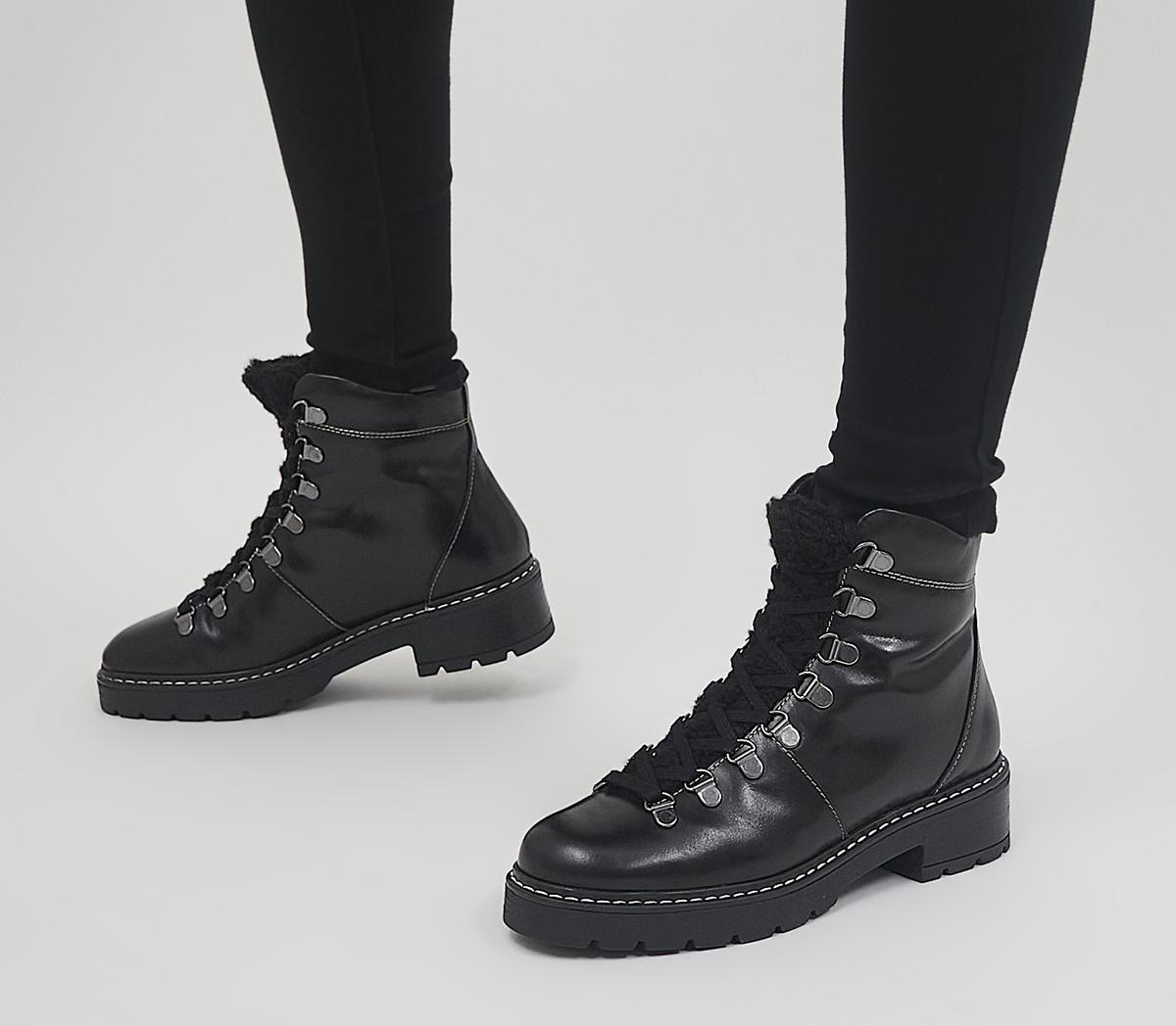 Aleea Shearling Hiker Boots Aleea Shearling Hiker Boots
