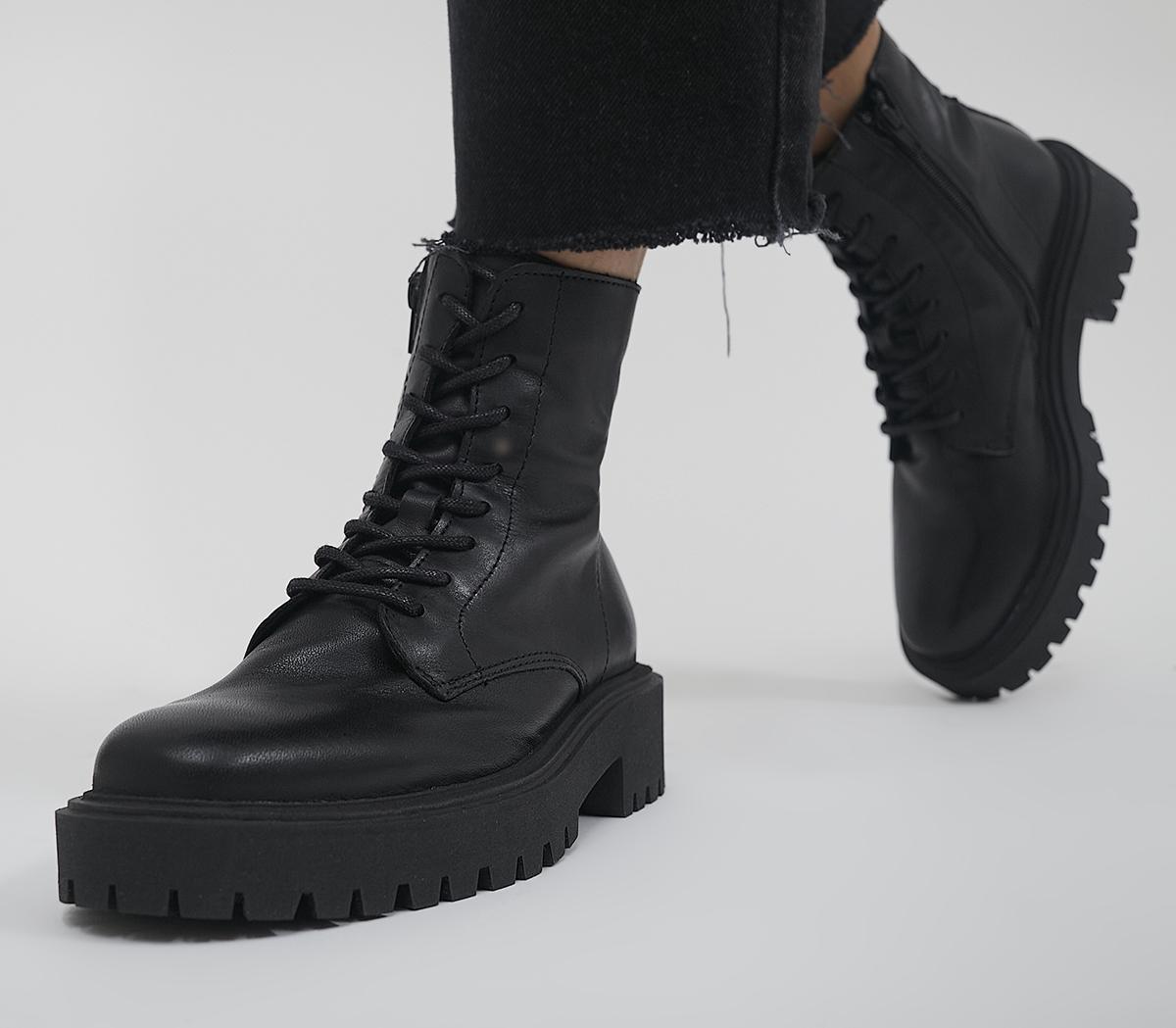 Apple Soft Unlined Lace Up Boots Apple Soft Unlined Lace Up Boots