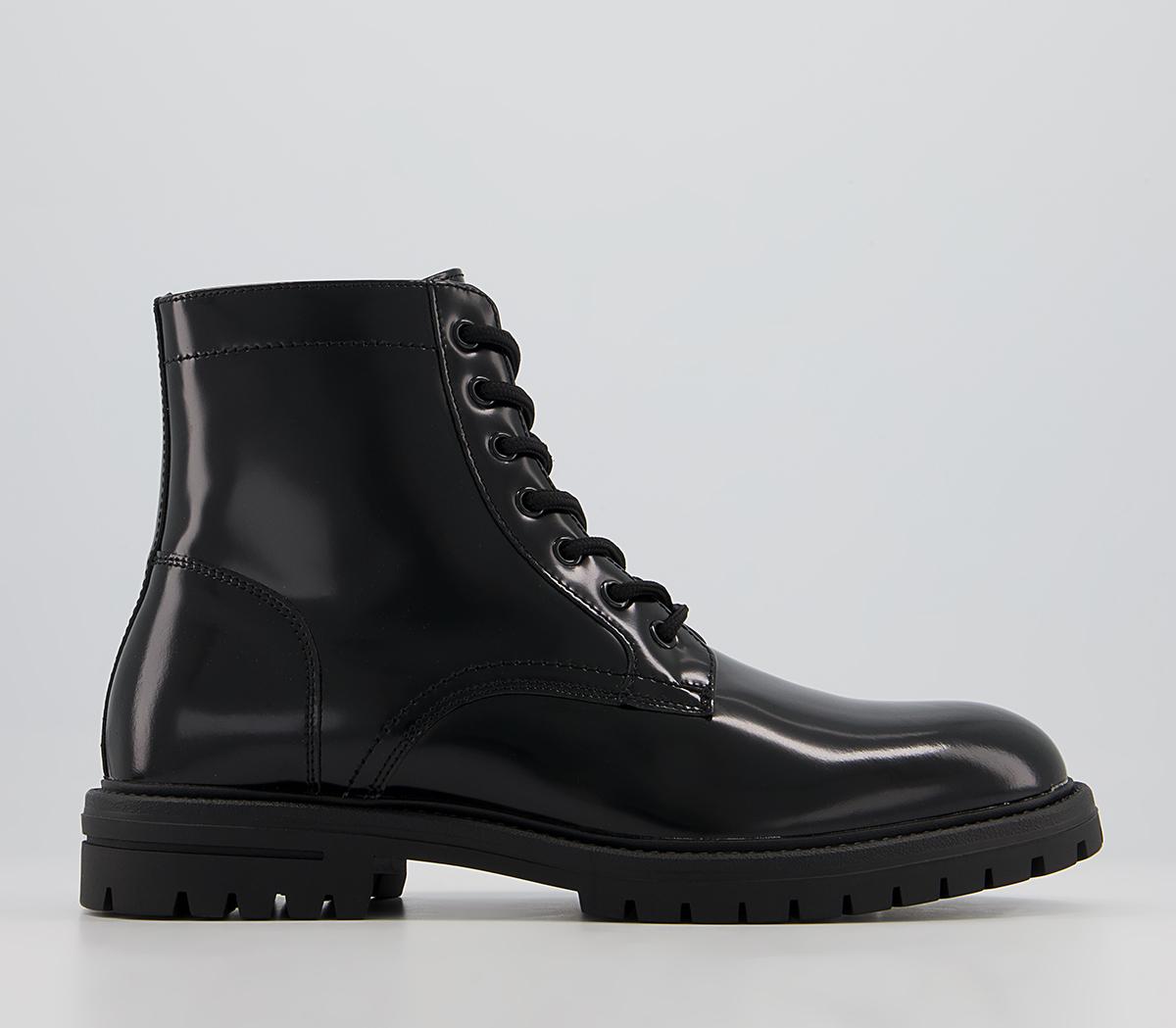 Bicester Round Toe Cleated Sole Lace Boots Bicester Round Toe Cleated Sole Lace Boots