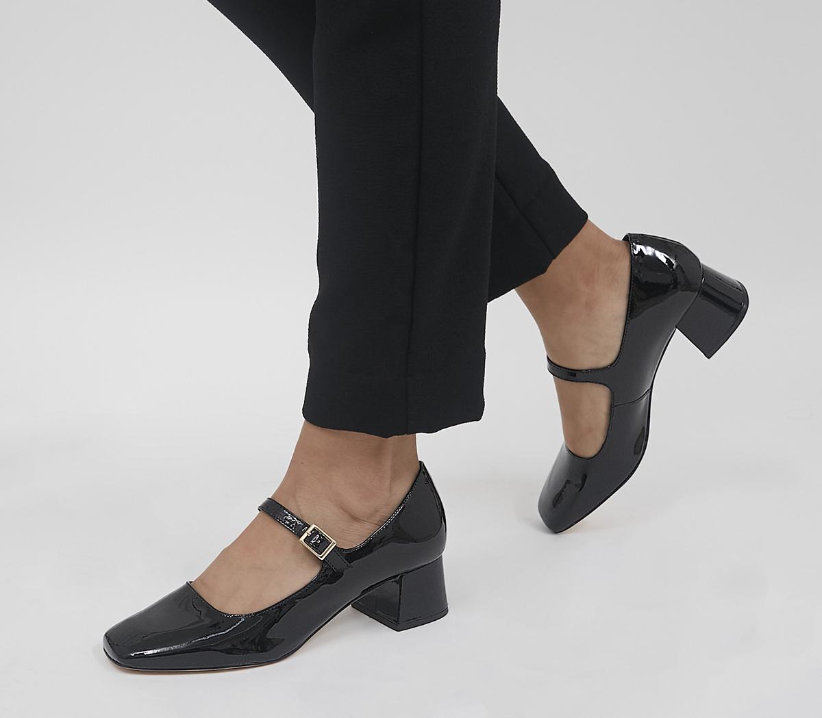 Maleah Low Block Mary Janes Heels Maleah Low Block Mary Janes Heels