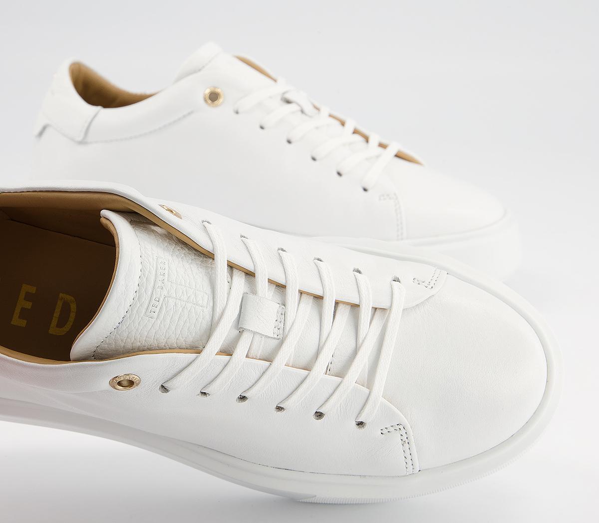 Ted Baker Yinka Trainers White - Flat Shoes for Women