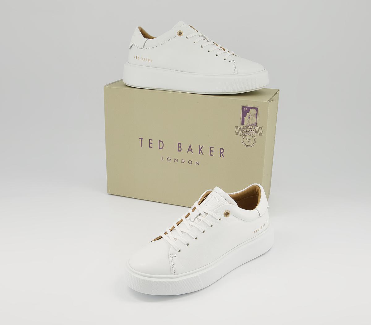 Ted Baker Yinka Trainers White - Flat Shoes for Women