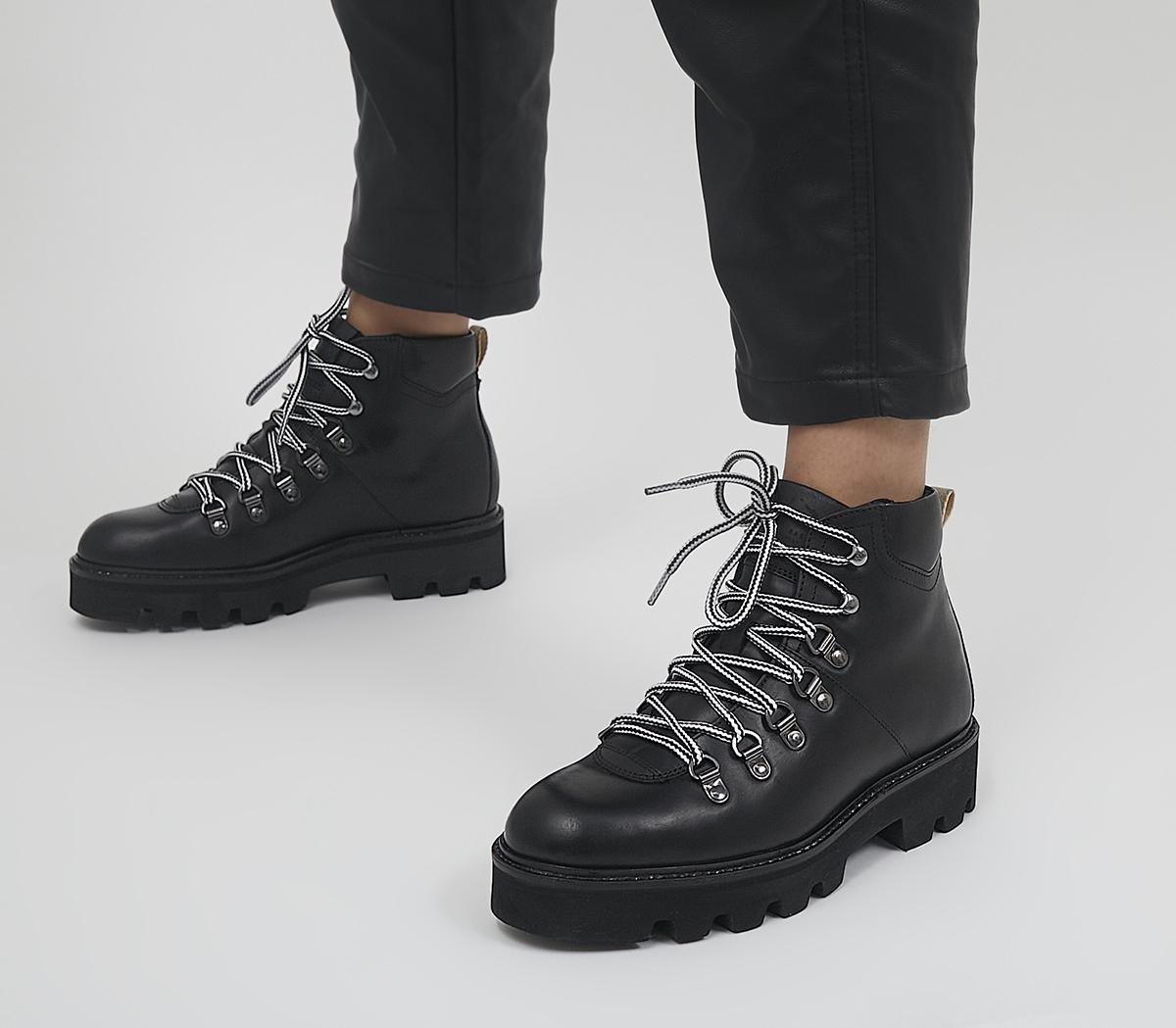 Ted Baker Ammella Hiker Boots Black - Ankle Boots