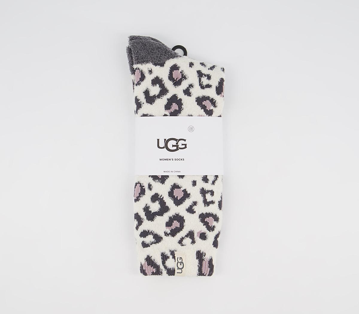 Leslie Graphic Crew Socks Leslie Graphic Crew Socks