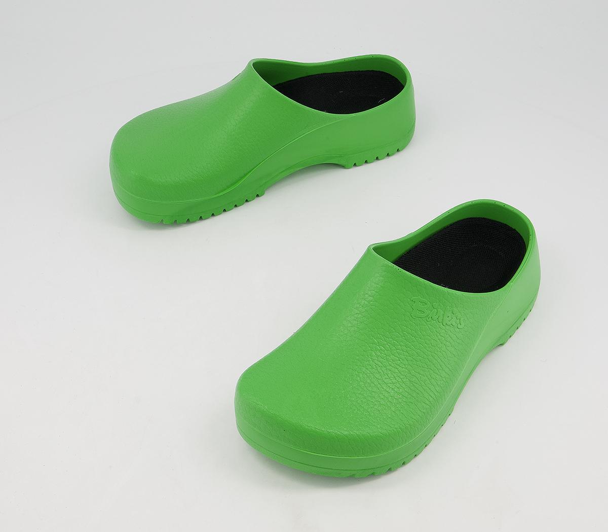 BIRKENSTOCK Super Birki Clogs Apple Green - Closed Toe Sandals